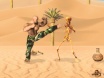 Desert Ambush - Cīnies ar skeletiem, mūmijām un vairies no skorpioniem. Kustībai izmanto bultiņu taustiņus, bet sitieniem 