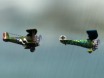 Hostile Skies - Lidmašīnas vadība ar peli, šaušana ar peles kreiso pogu un mest bumbas ar 